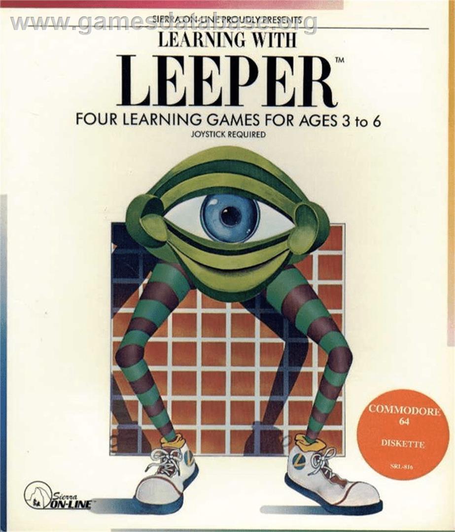 Learning With Leeper - Commodore 64 - Artwork - Box