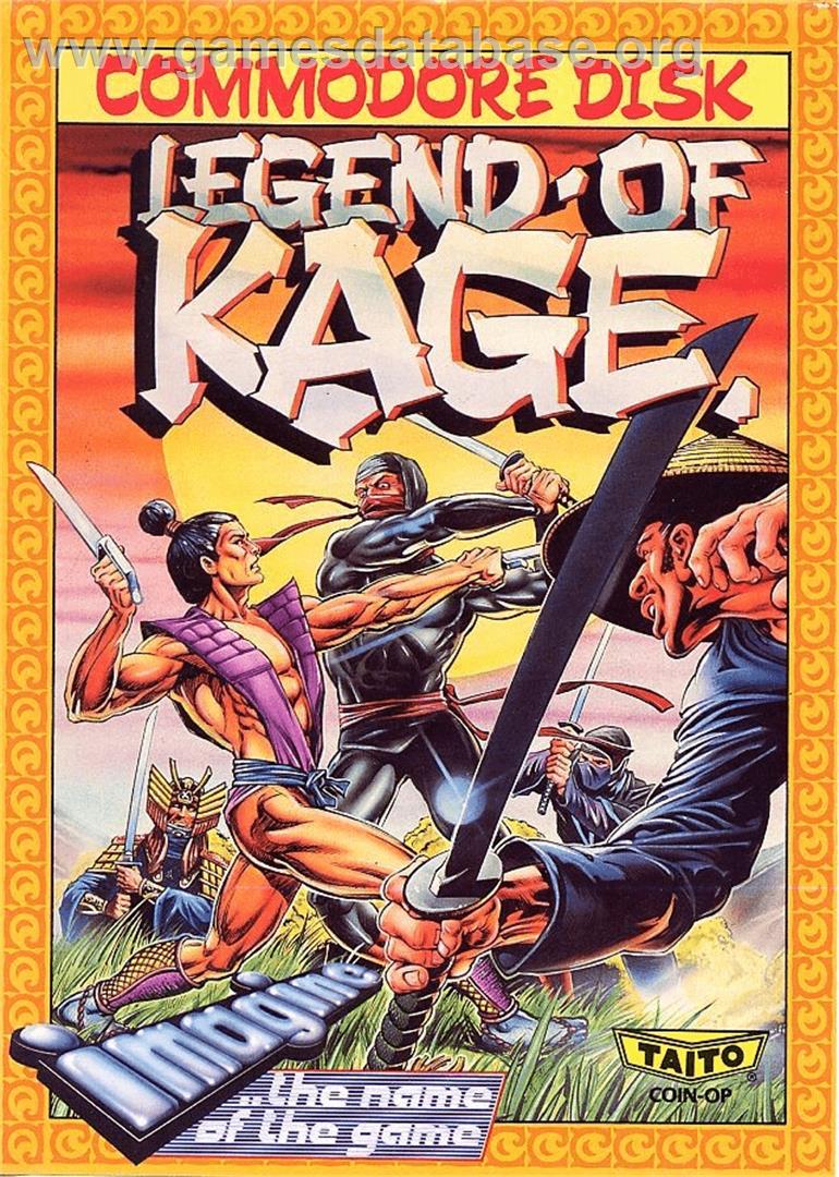 Legend Of Kage, The - Commodore 64 - Artwork - Box
