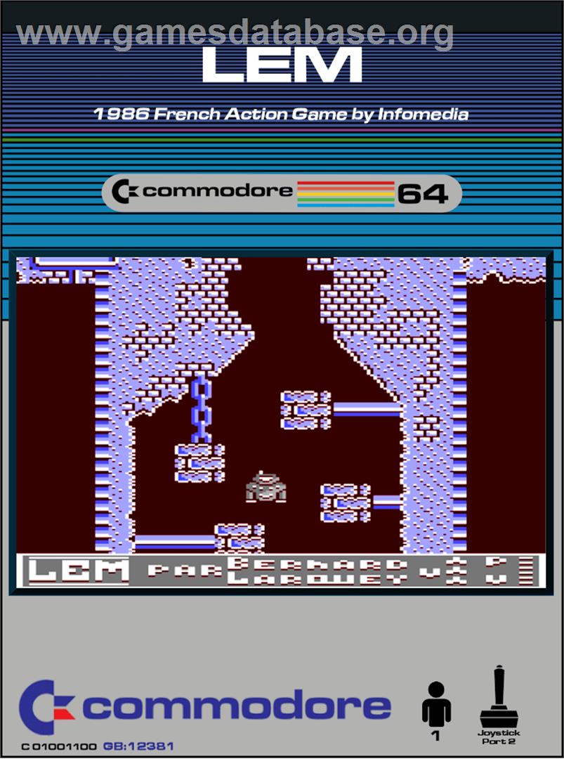 Lem - Commodore 64 - Artwork - Box