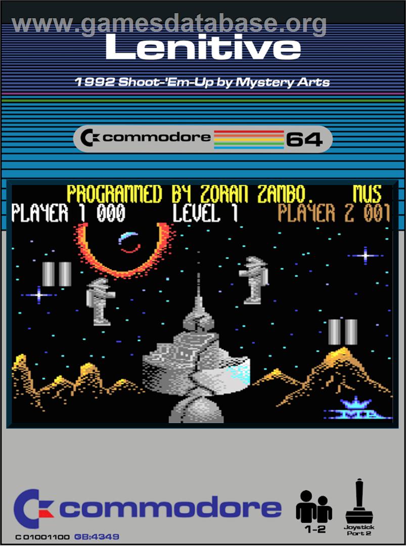 Lenitive - Commodore 64 - Artwork - Box