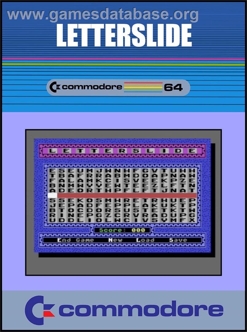 Letterslide - Commodore 64 - Artwork - Box