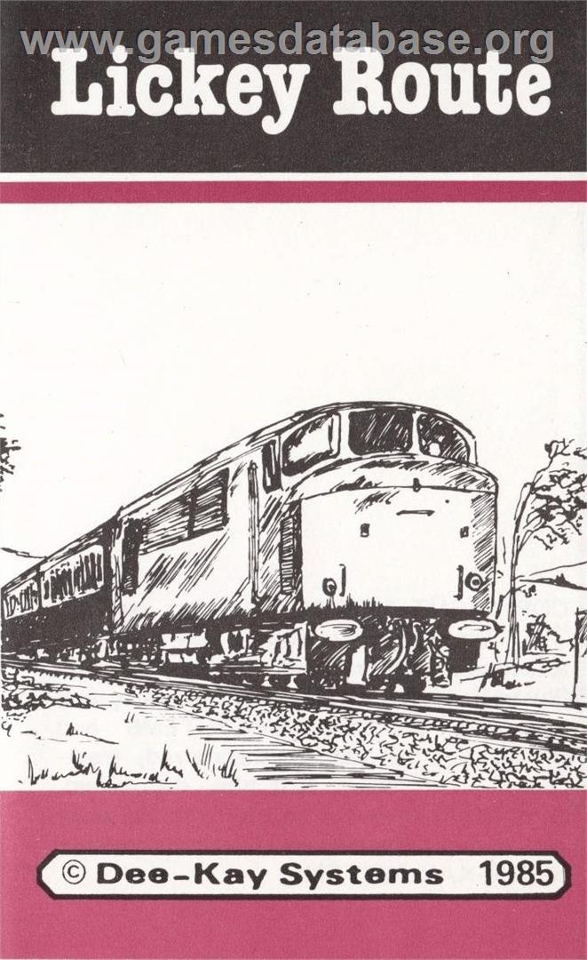 Lickey Route - Commodore 64 - Artwork - Box