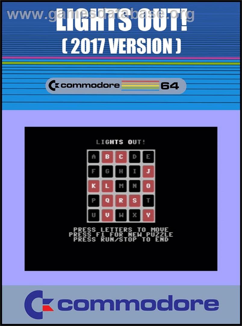Lights Out - Commodore 64 - Artwork - Box