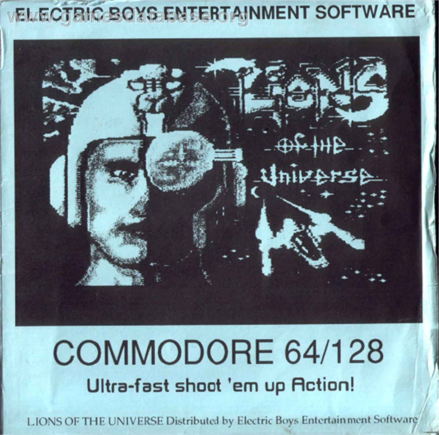 Lions Of The Universe - Commodore 64 - Artwork - Box