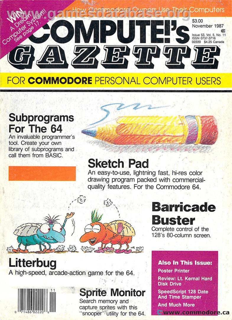Litterbug - Commodore 64 - Artwork - Box