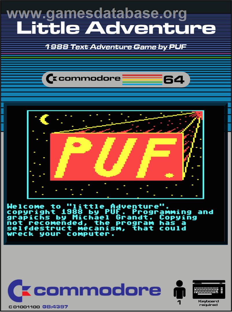Little Adventure - Commodore 64 - Artwork - Box