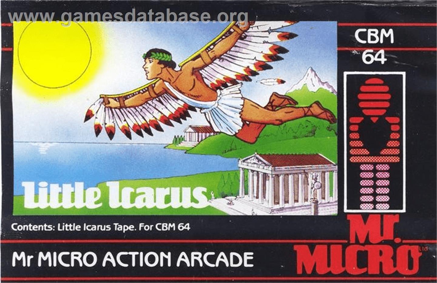 Little Icarus - Commodore 64 - Artwork - Box