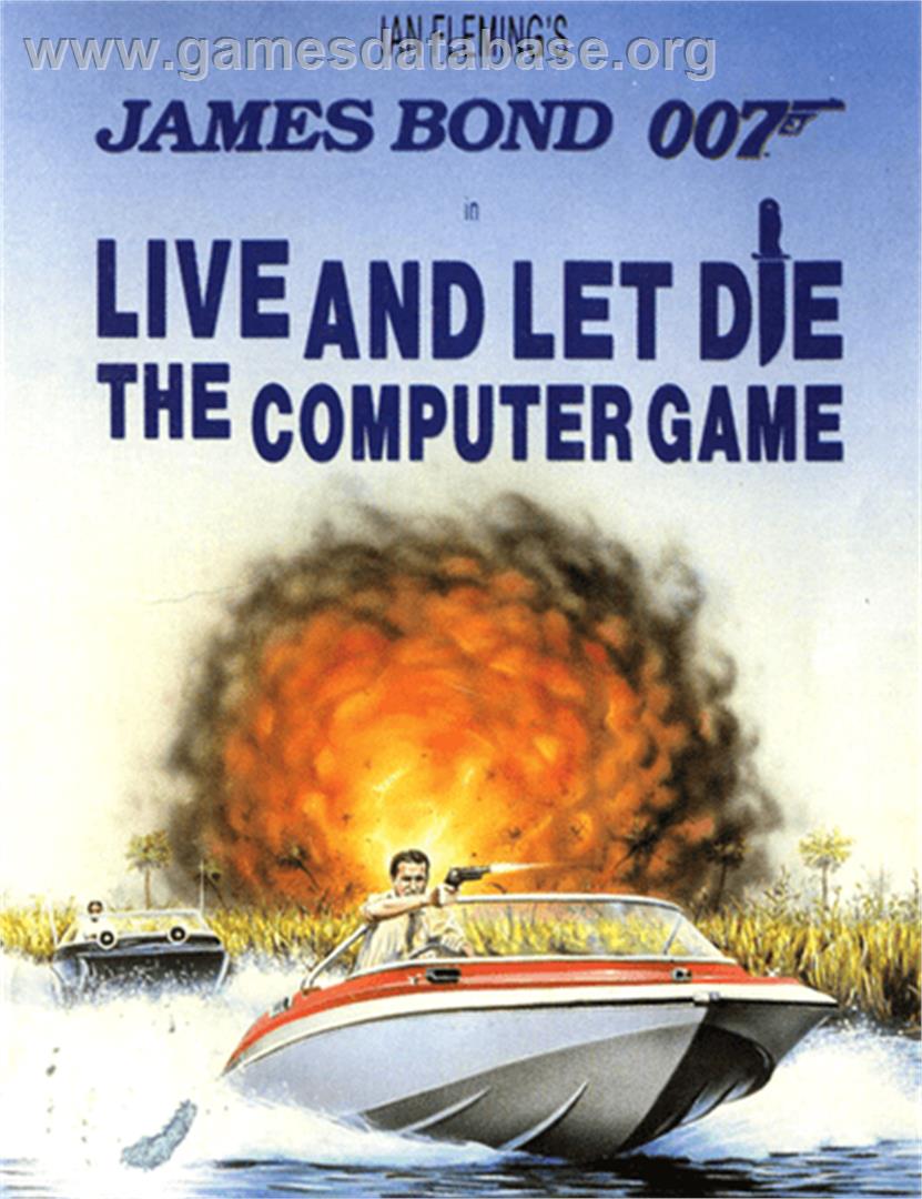 Live and Let Die - Commodore 64 - Artwork - Box