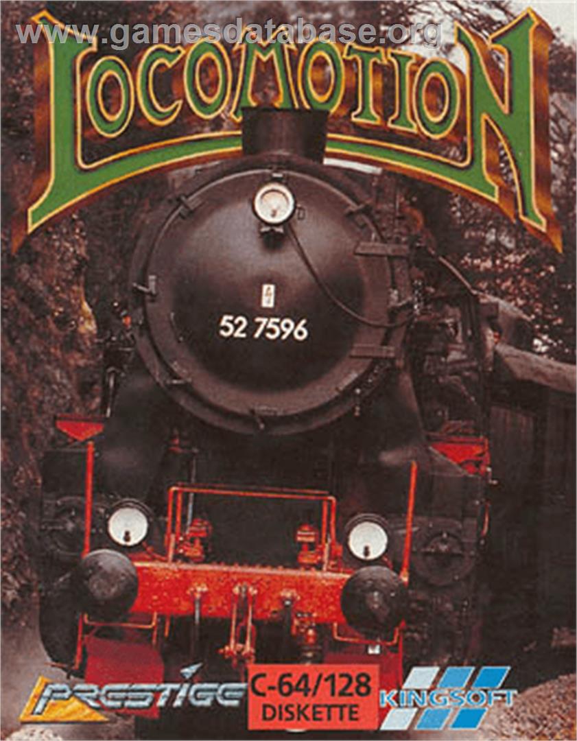 Locomotion - Commodore 64 - Artwork - Box