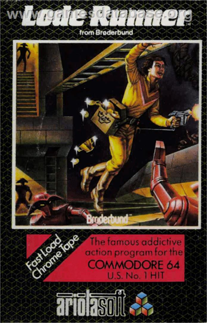 Lode Runner - Commodore 64 - Artwork - Box