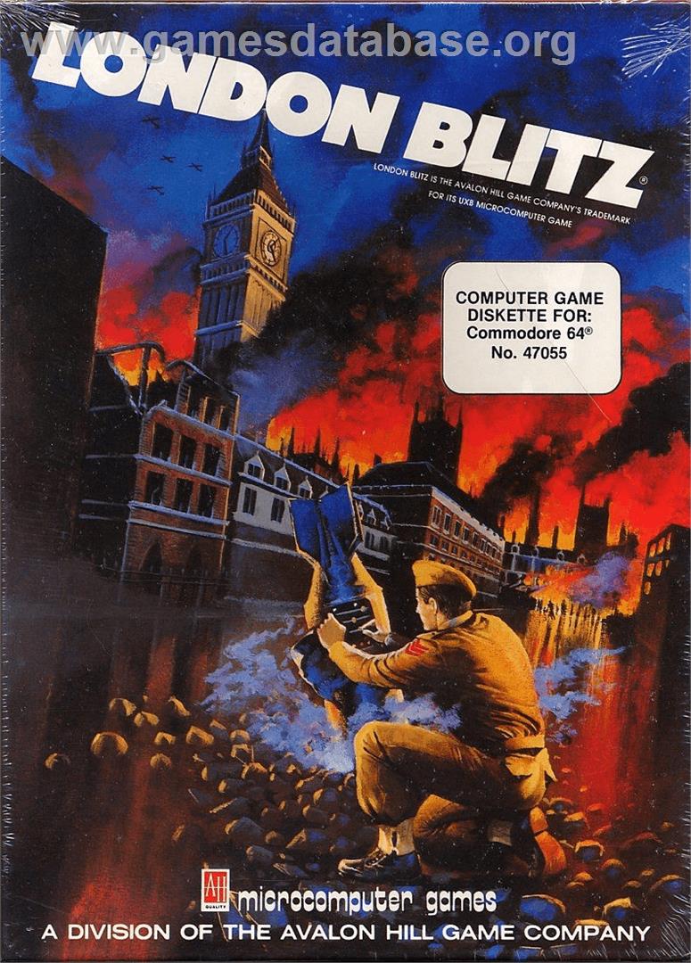 London Blitz - Commodore 64 - Artwork - Box