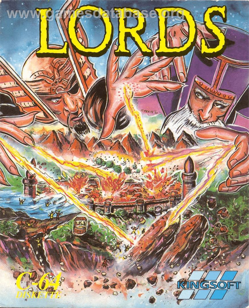 Lords - Commodore 64 - Artwork - Box