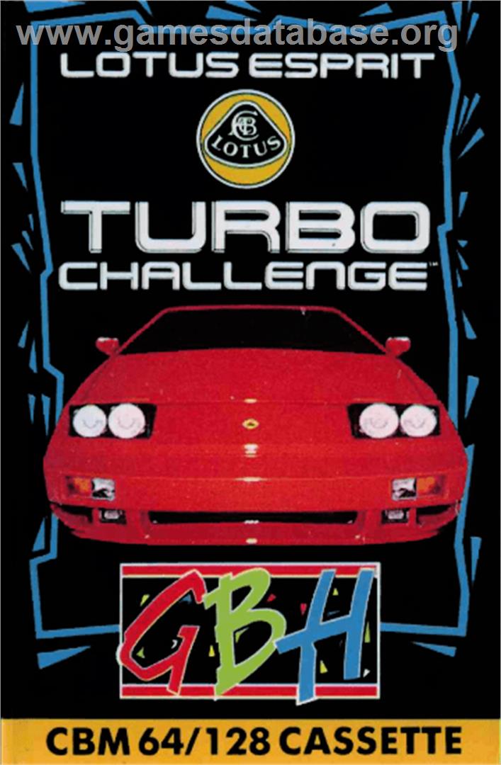 Lotus Esprit Turbo Challenge - Commodore 64 - Artwork - Box