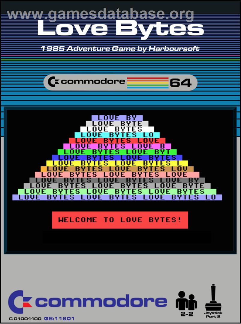 Love Bytes - Commodore 64 - Artwork - Box