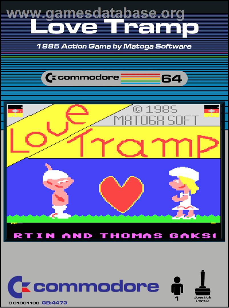 Love Tramp - Commodore 64 - Artwork - Box
