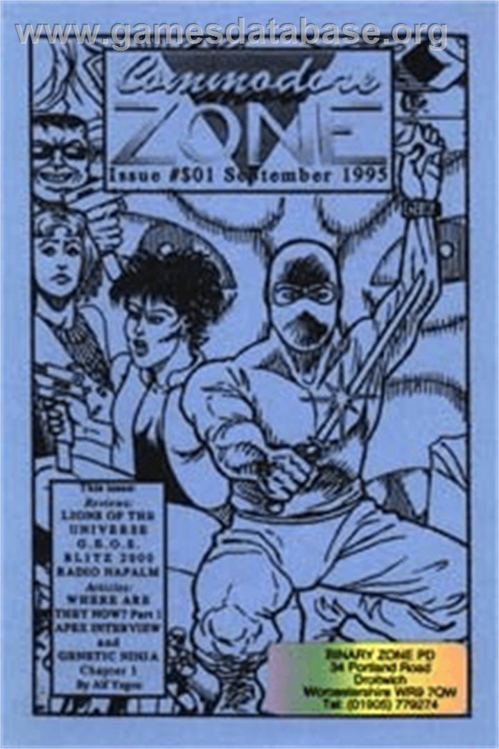 Lunar Blitz (1995) - Commodore 64 - Artwork - Box