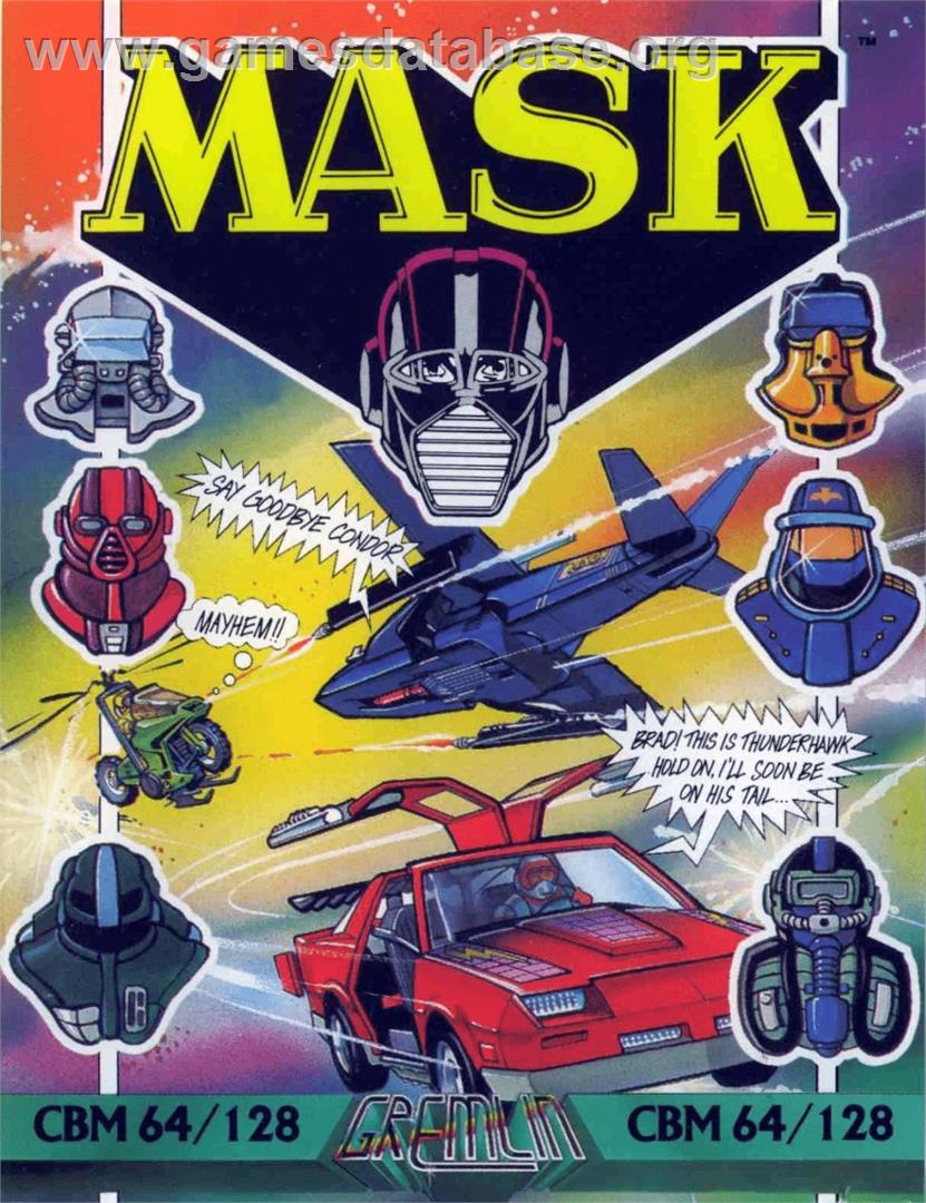 MASK - Commodore 64 - Artwork - Box