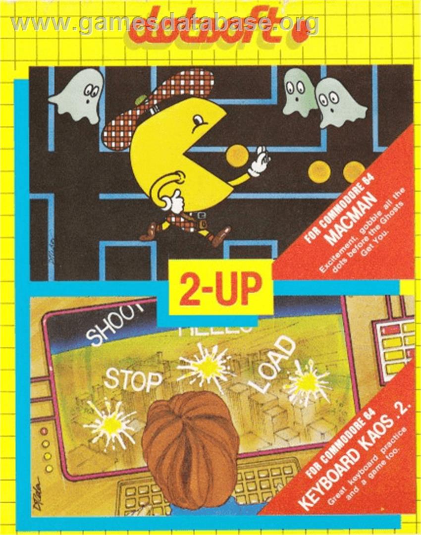 Macman - Commodore 64 - Artwork - Box