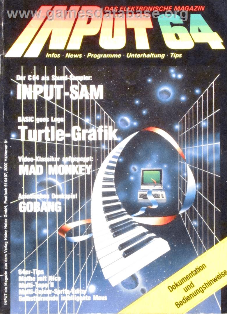 Mad Monkey - Commodore 64 - Artwork - Box