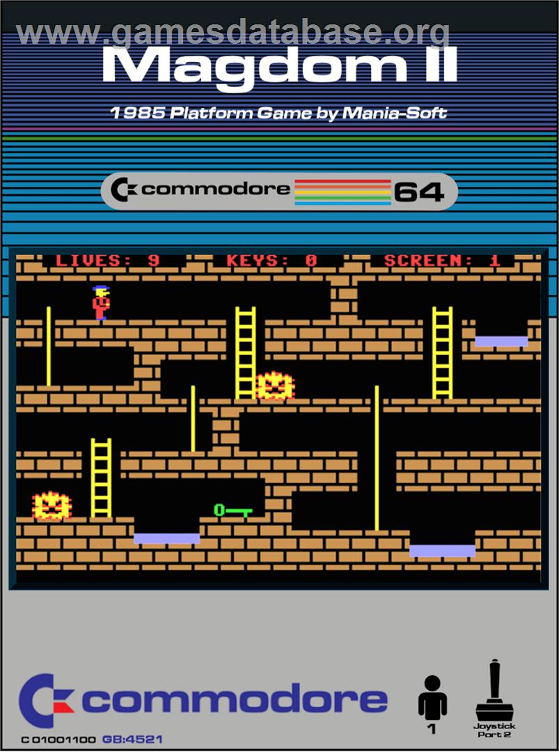 Magdom 2 - Commodore 64 - Artwork - Box