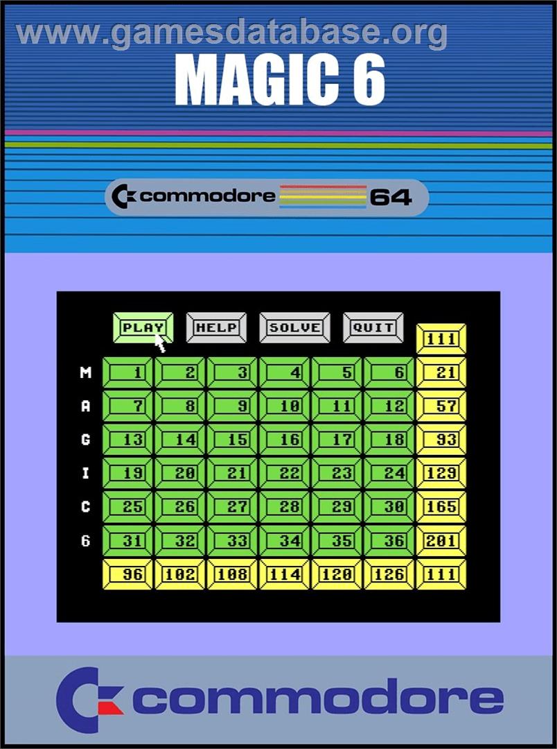 Magic 6 - Commodore 64 - Artwork - Box