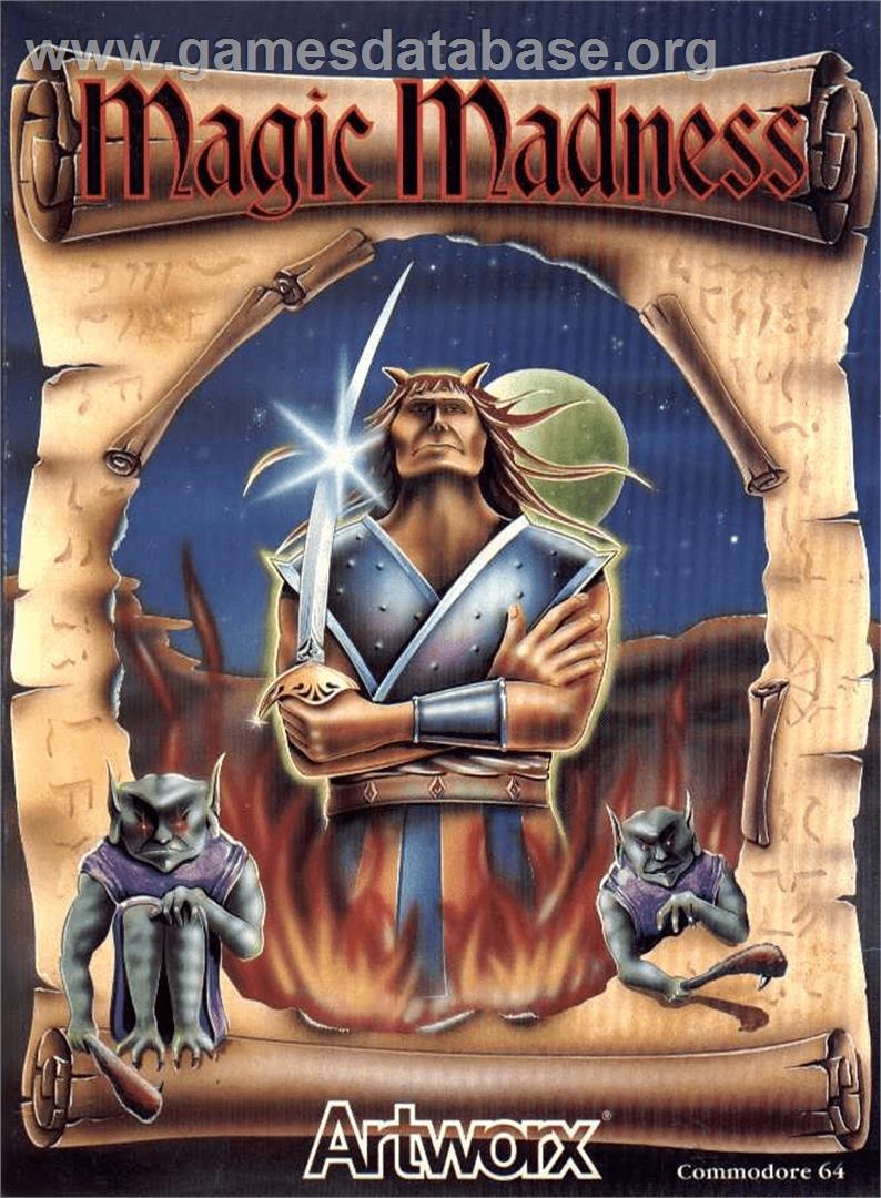 Magic Madness - Commodore 64 - Artwork - Box