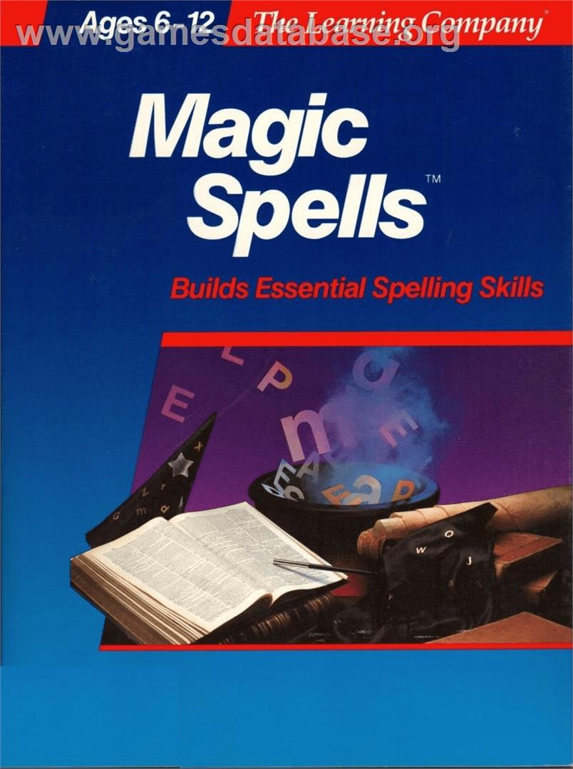 Magic Spells - Commodore 64 - Artwork - Box