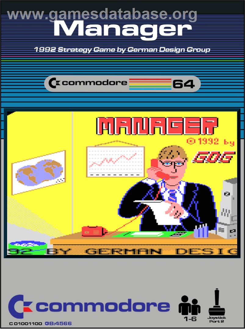 Manager (BCS Soft) - Commodore 64 - Artwork - Box