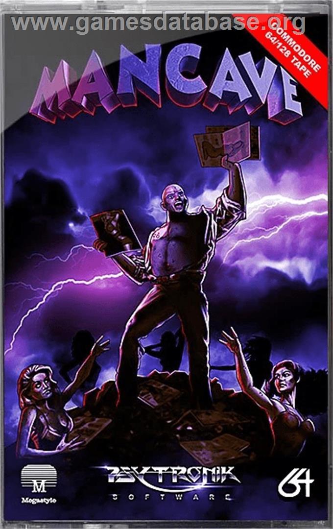 Mancave - Commodore 64 - Artwork - Box