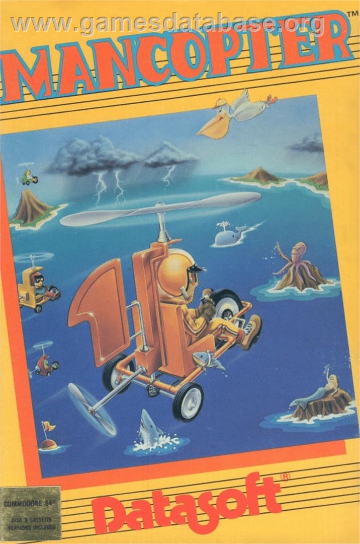 Mancopter - Commodore 64 - Artwork - Box