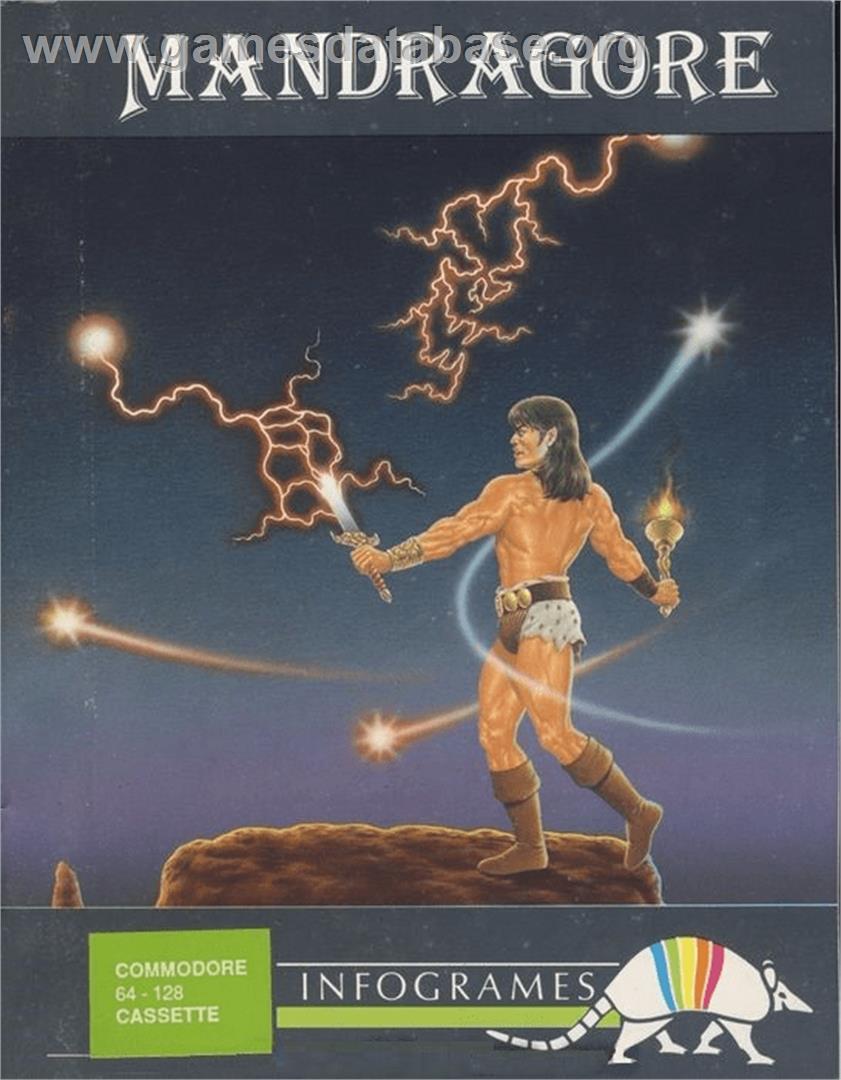Mandragore - Commodore 64 - Artwork - Box
