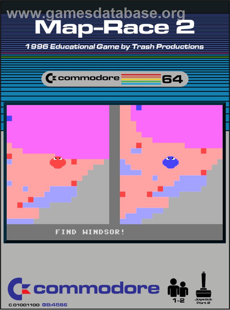 Map-race 2 - Commodore 64 - Artwork - Box