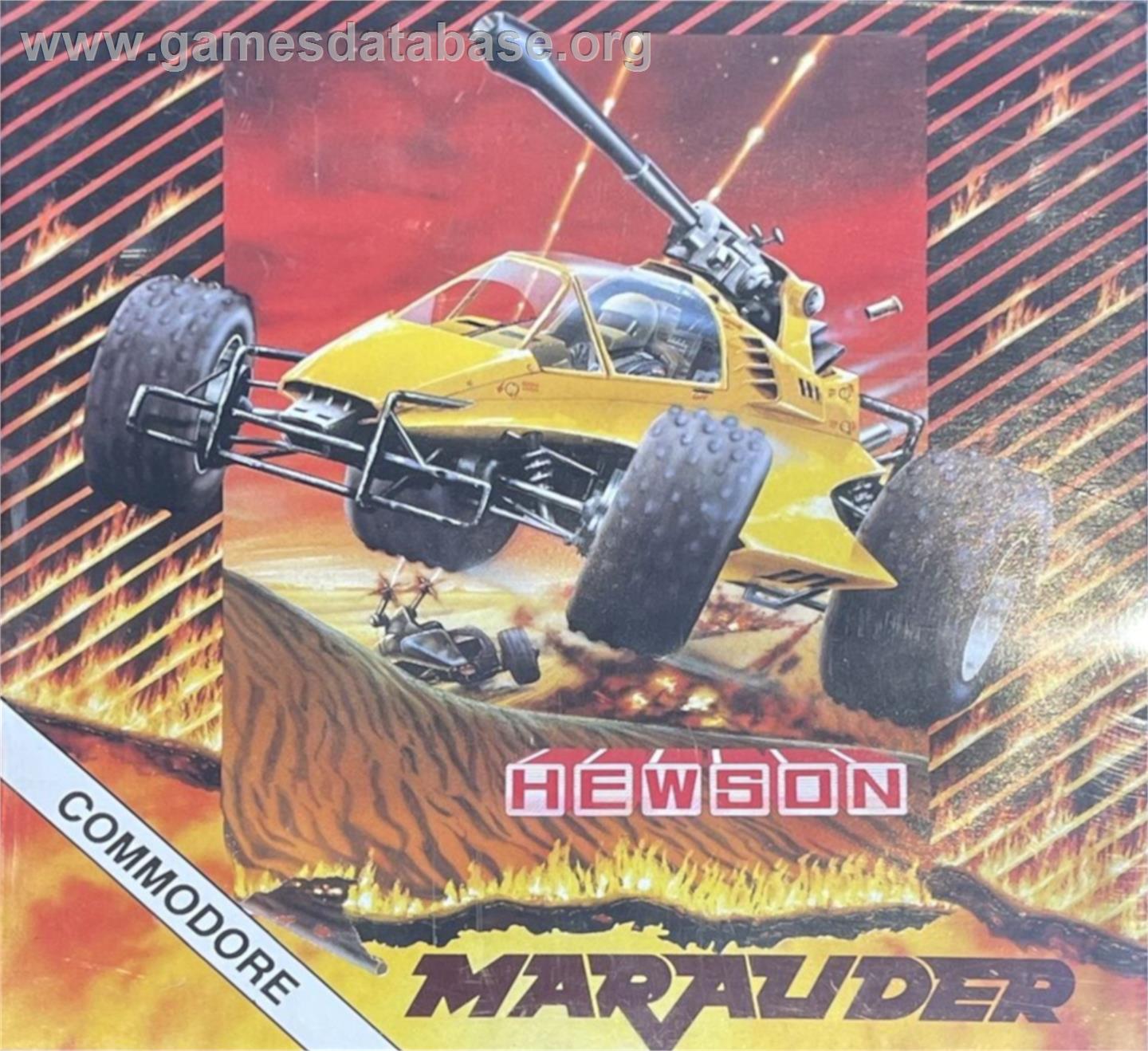 Marauder (Ahoy!) - Commodore 64 - Artwork - Box