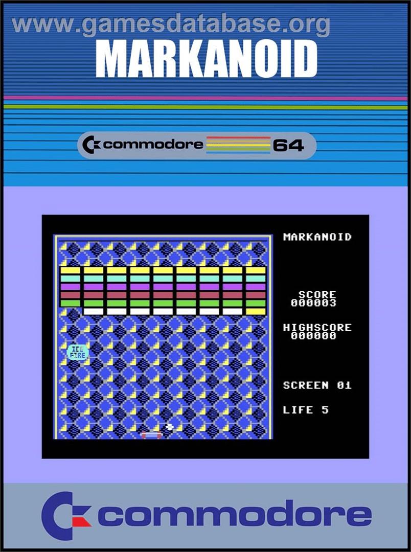 Markanoid - Commodore 64 - Artwork - Box