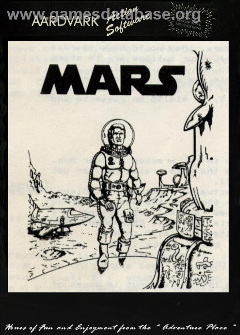 Mars (dilithium Press) - Commodore 64 - Artwork - Box