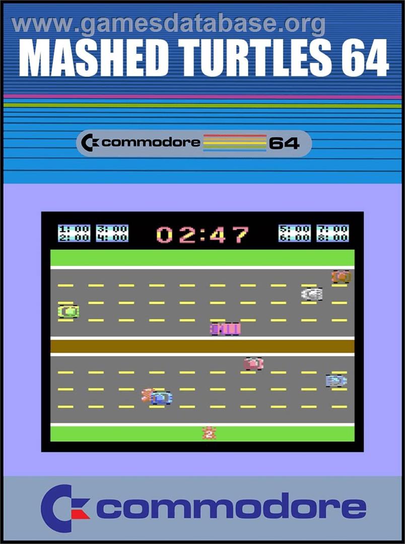 Mashed Turtles - Commodore 64 - Artwork - Box