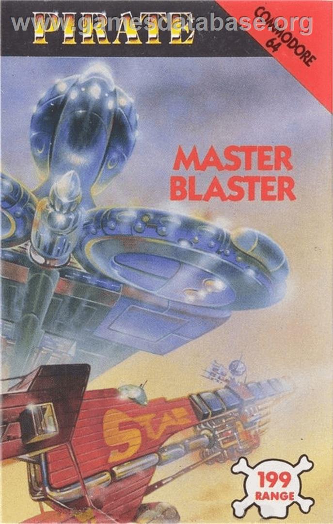 Master Blaster (Zeppelin Games) - Commodore 64 - Artwork - Box