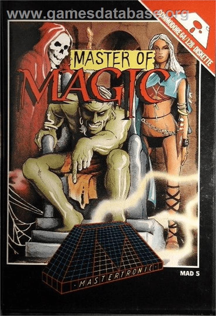 Master Of Magic, The - Commodore 64 - Artwork - Box