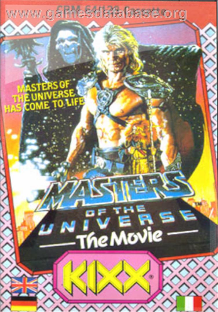 Masters Of The Universe - The Movie - Commodore 64 - Artwork - Box