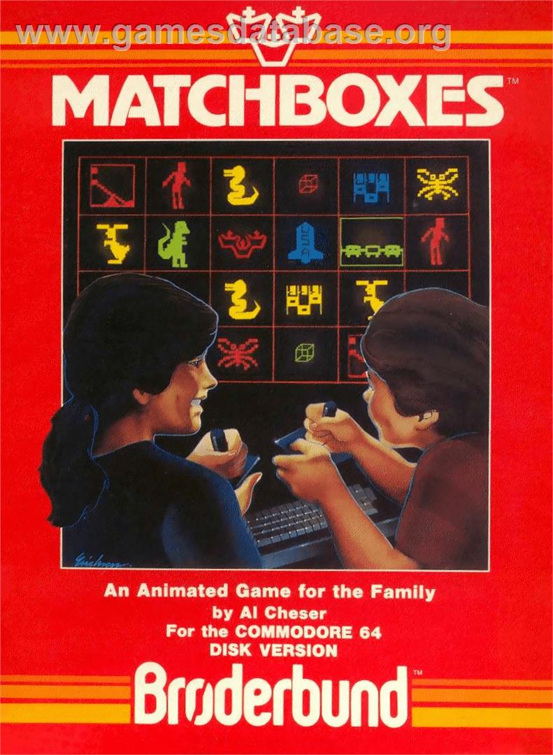 Match Boxes (Alpha Software) - Commodore 64 - Artwork - Box