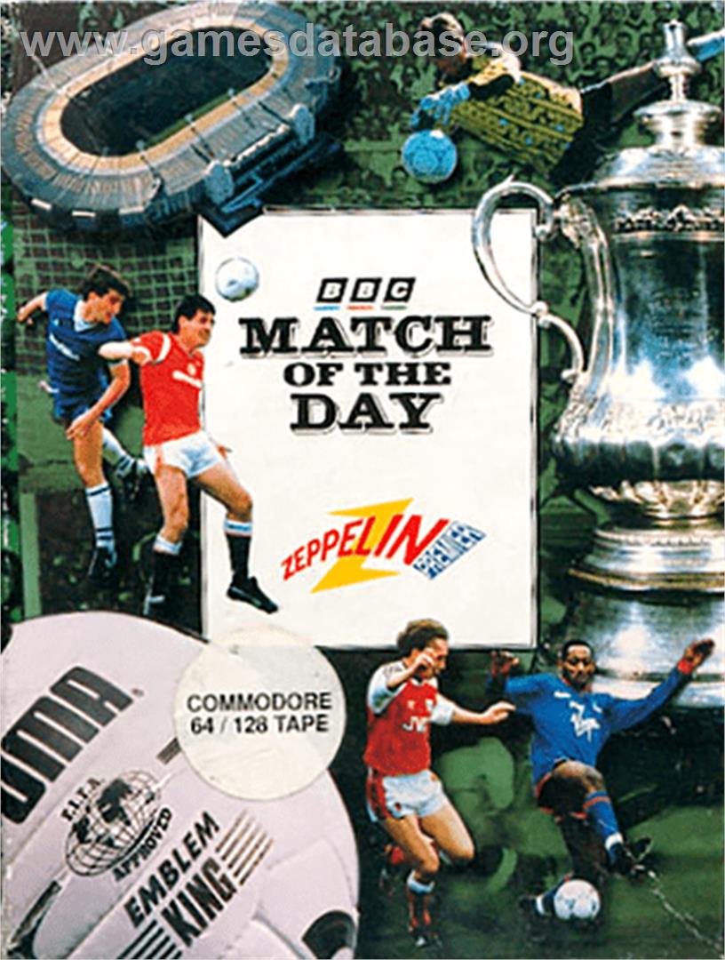 Match of the Day - Commodore 64 - Artwork - Box