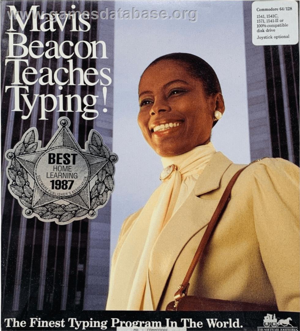 Mavis Beacon Teaches Typing! - Commodore 64 - Artwork - Box