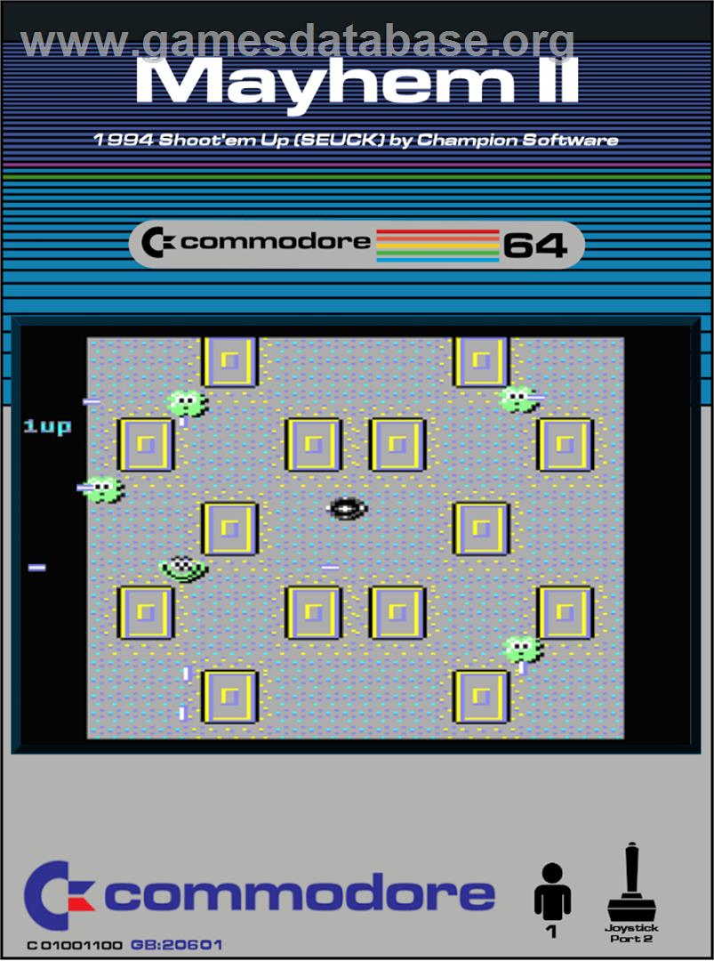 Mayhem 2 - Commodore 64 - Artwork - Box
