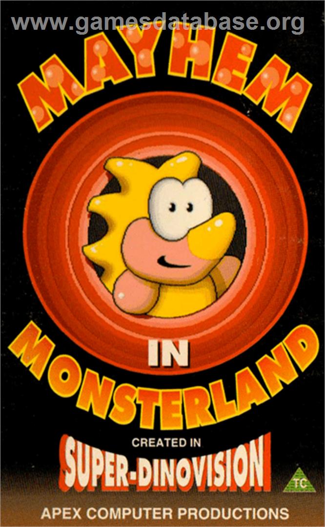 Mayhem in Monsterland - Commodore 64 - Artwork - Box