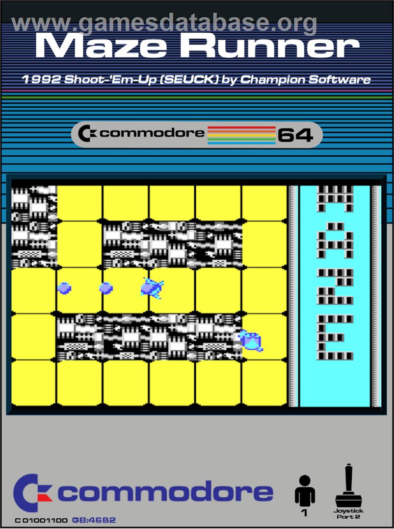 Maze Runner (Champion Software) - Commodore 64 - Artwork - Box