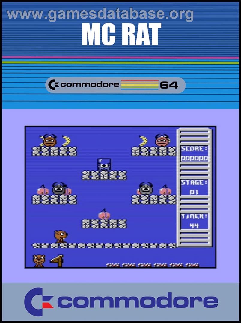 Mc Rat - Commodore 64 - Artwork - Box