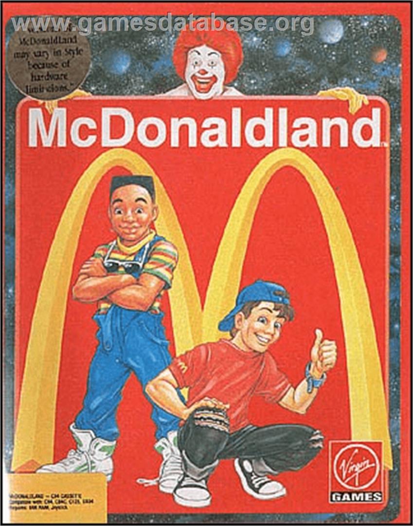 Mcdonaldland - Commodore 64 - Artwork - Box