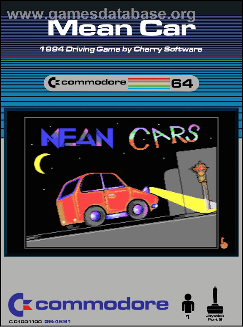Mean Car - Commodore 64 - Artwork - Box