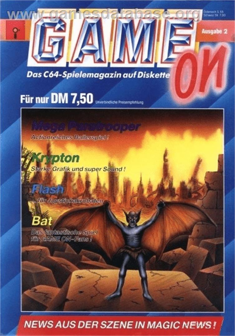 Mega Paratrooper - Commodore 64 - Artwork - Box