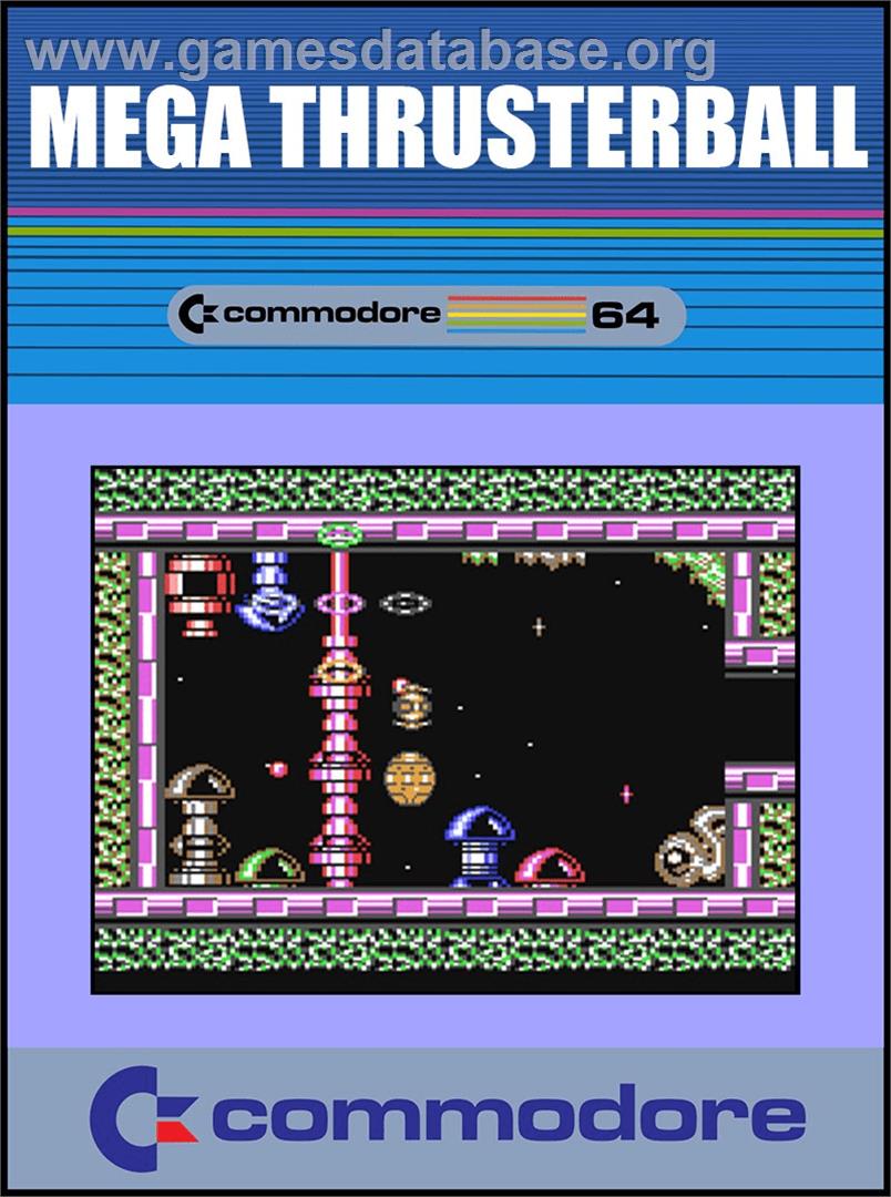 Mega Thrusterball - Commodore 64 - Artwork - Box